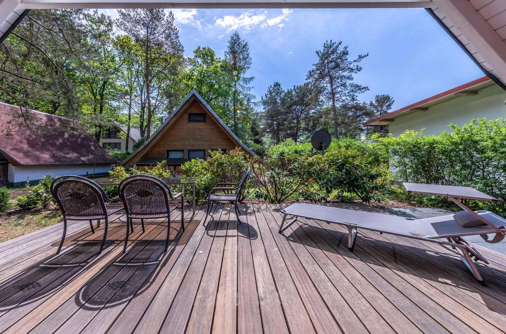 Ferienhaus Finn Im Heidpark Silz Exterior foto
